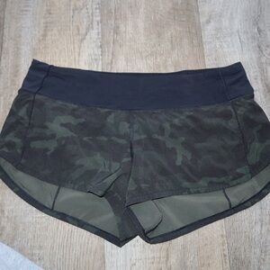 Lululemon Camouflage Shorts